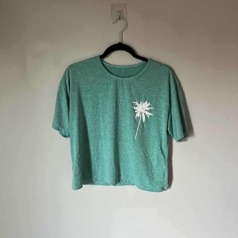 Green Palm Tree Graphic Tee
